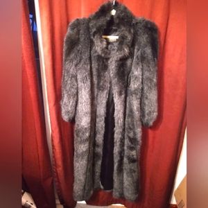 Womens Monterey Faux Fur coat gorgeous like new size small sm